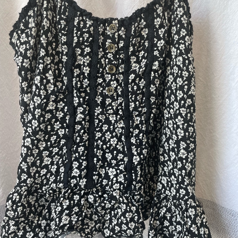 Floral crop top